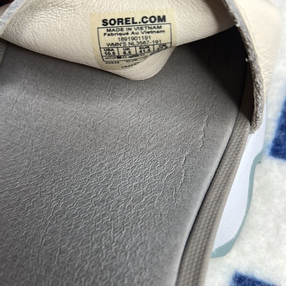 Sorel Kinetic Sandals/Sports Sandals/Chalk/Eraser Pink - Picture 6 of 7